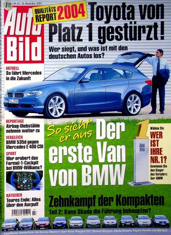 Deckblatt Auto Bild (47/2004)